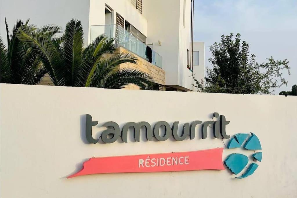 Luxurious Golf & Sea View Beach Apartment With Pool Access - Tamourrit, Taghazout Bay Exterior photo