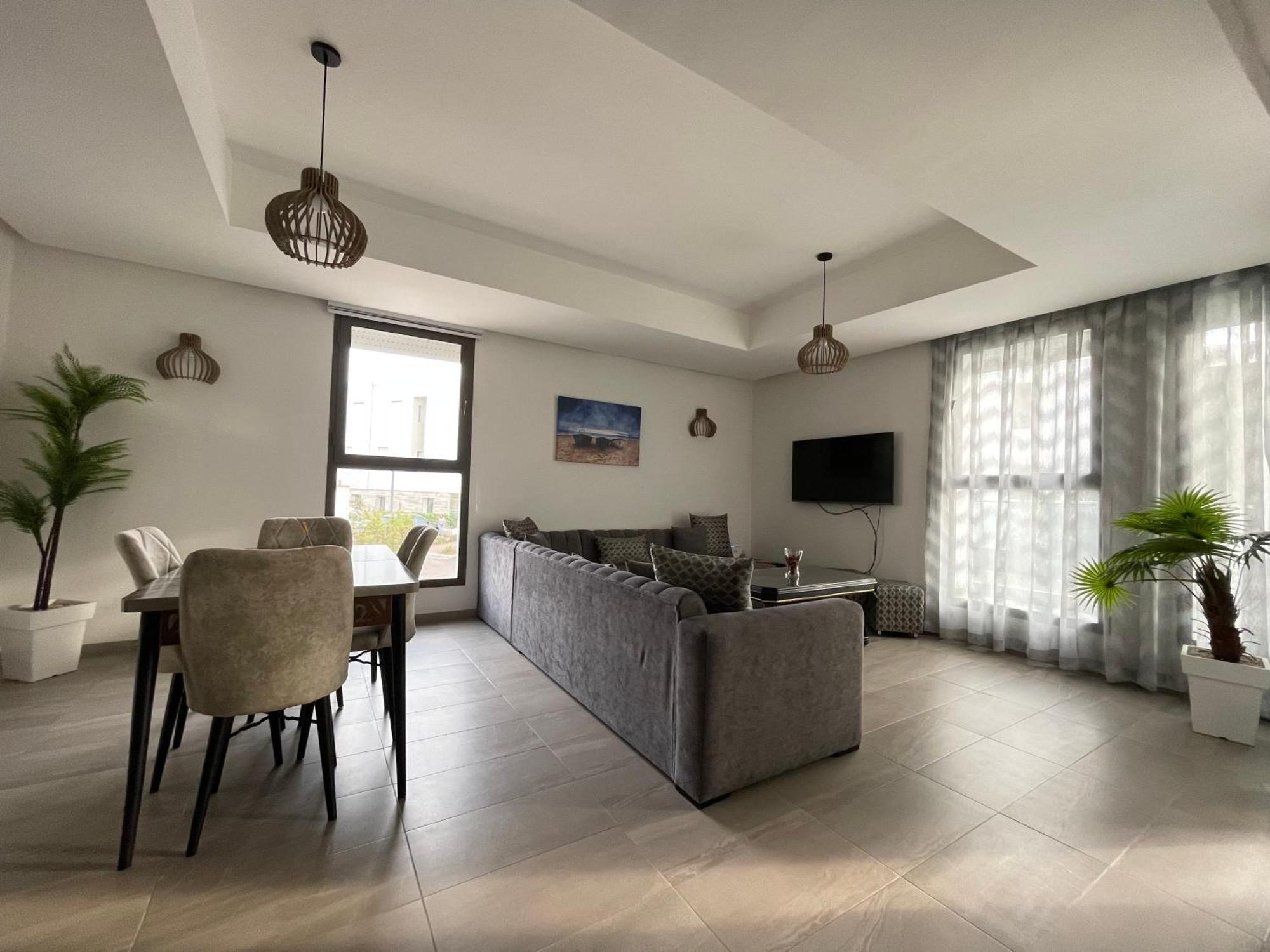 Luxurious Golf & Sea View Beach Apartment With Pool Access - Tamourrit, Taghazout Bay Exterior photo