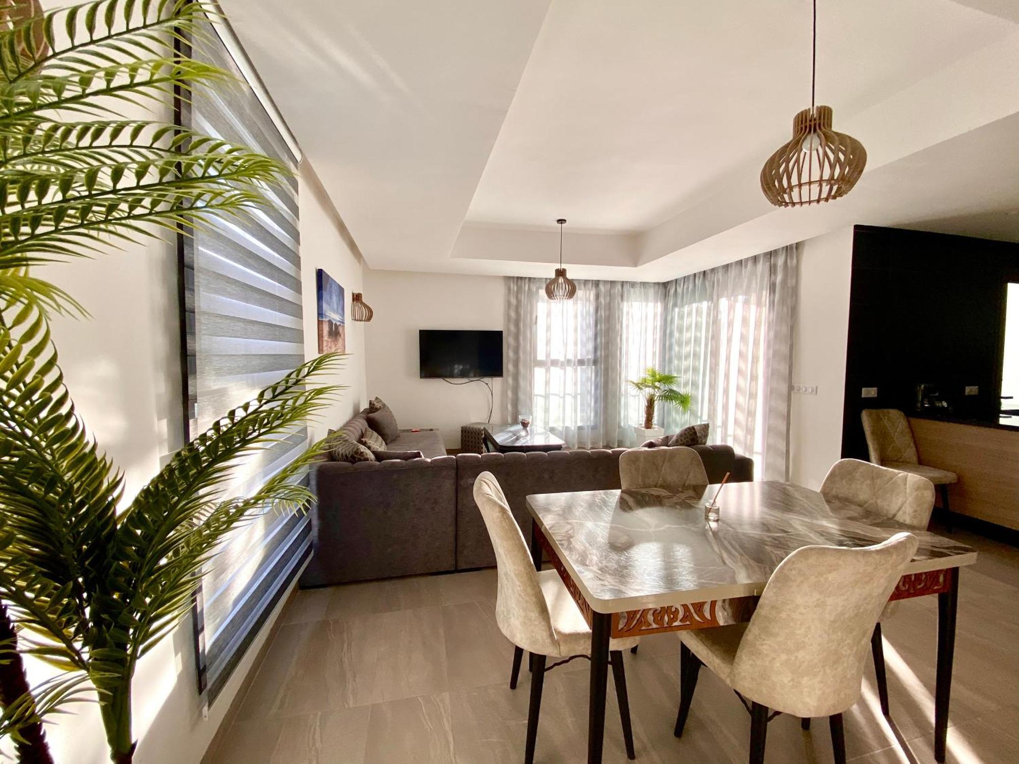 Luxurious Golf & Sea View Beach Apartment With Pool Access - Tamourrit, Taghazout Bay Exterior photo
